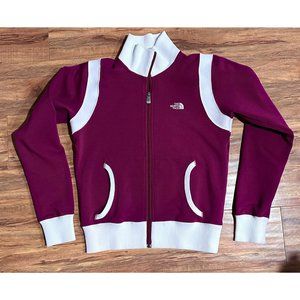THE NORTH FACE Flight Series Vintage Track Jacket Unisex S Small Cranberry Color